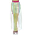 Multi slit sheer skirt