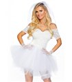 Verführerisches Brautkostüm 'Blushing Bride' | Leg Avenue