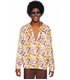 Mens 70s floral shirt