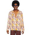 Mens 70s floral shirt