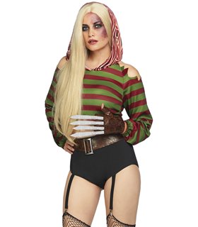 Verführerisches Kostüm "Dream Killer" - Schwarzer Spitzenlook | Leg Avenue