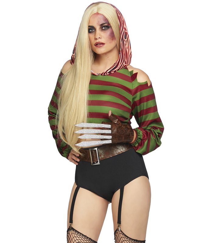Verführerisches Kostüm "Dream Killer" - Schwarzer Spitzenlook | Leg Avenue