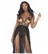 Cage Maxi dress and g-string