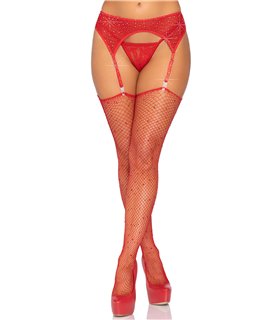 Rhinestone garterbelt