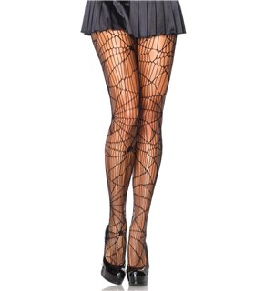 Distressed Net Pantyhose