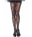 Floral Net Pantyhose +