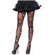 Sugar skull net pantyhose