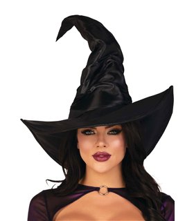 Large Ruched Witch Hat