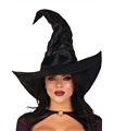 Large Ruched Witch Hat