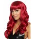 Rothaarige Langhaar Perücke mit Locken rot | Leg Avenue