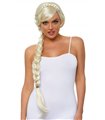 Perücke Blond langhaarig zopf | Leg Avenue