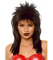Perücke Rockstar unisex schwarz | Leg Avenue