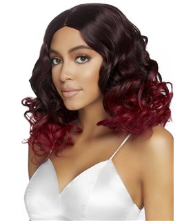 Curly ombre long bob wig