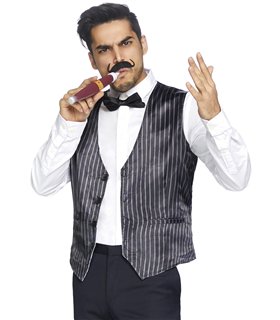 Gangster Kostüm Al Capone schwarz | Leg Avenue