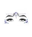 Mystic gesichts juwelen sticker mehrfarbig | Leg Avenue
