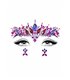 Elektra face jewels sticker