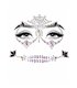 Calavera gesichts juwelen sticker mehrfarbig | Leg Avenue