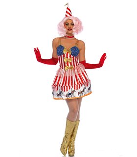 Karussel Clown Kostüm schwarz | Leg Avenue