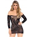 Off-shoulder Minikleid mit Sticker-Details | Leg Avenue