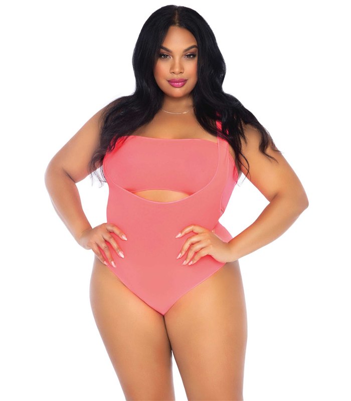 sexy bandeau und Hosenträger schwarz | Leg Avenue