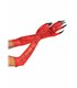 Rote Teufelskrallenhandschuhe mit Strasssteinen | Leg Avenue