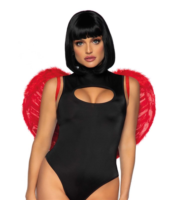 Marabou feather devil wings