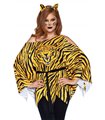 Tiger Poncho and ear headband