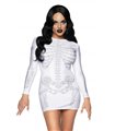 Rhinestone skeleton dress