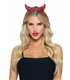 Glitter devil horn headband