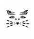 Animal face jewels sticker