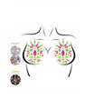 Riot Neon Nipple Juwelen Sticker Aufkleber mehrfarbig | Leg Avenue