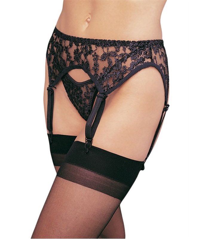 Garterbelt with thong+