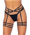 Rhinestone garter strapps