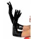 Lange Vinyl-Handschuhe schwarz Lack | Leg Avenue