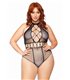 Seamless multi net bodysuit +