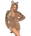 Hunde Kostüm flauschig gemütlich braun | Leg Avenue