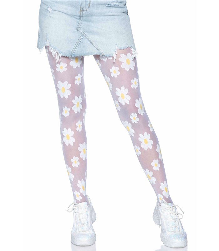 Daisy nylon sheer tights