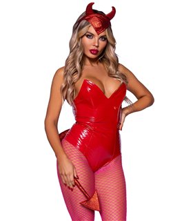 Devil headband and long tail