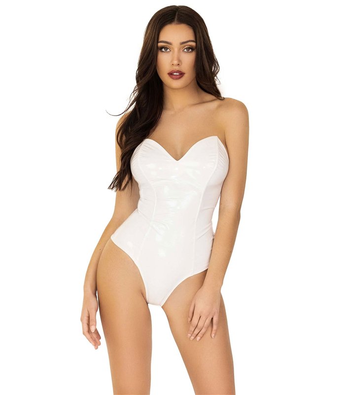 Vinyl boned bodysuit