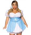 Gingham-Kleid + | Leg Avenue