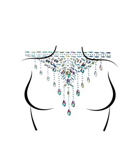 Choker body jewels sticker Choker body jewels sticker
