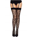 Netzstrümpfe mit süßem Herz-Design | Leg Avenue