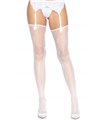 Daisy dot fishnet stockings