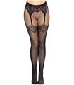 Netzstrumpfhose mit fishnet Einsatz | Leg Avenue 