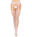 Netzstrumpfhose mit fishnet Einsatz | Leg Avenue 
