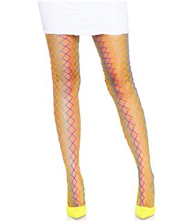 Ombre Regenbogen gewebte Netzstrumpfhose | Leg Avenue Ombre Regenbogen gewebte Netzstrumpfhose | Leg Avenue