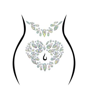 Novalie body jewels sticker