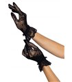 Handgelenklange Handschuhe aus floraler Spitze | Leg Avenue