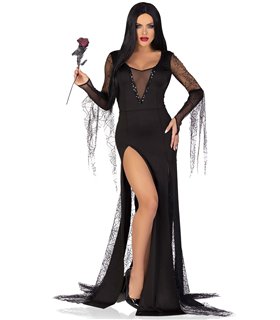 Sexy Spooky Morticia Kostüm für Halloween | Leg Avenue