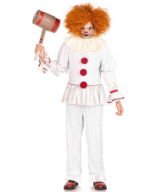 Killer Clown Costume for Spooky Appearances | Leg Avenue